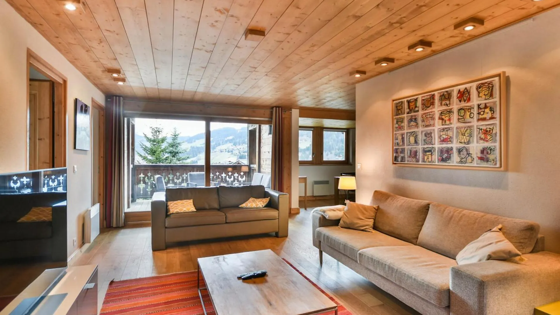 Spacieux T4 Aux Gets Pres Des Pistes Avec Terrasse - Fr-1-685-86 Les Gets